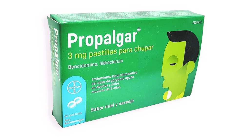 Propalgar 3 mg lozenges for sucking lozenges, for sucking