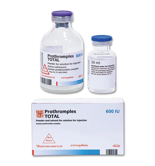 Prothromplex Total 600 UI / 20 ml polvere e solvente per soluzione iniettabile polvere e solvente per soluzione per iniezione
