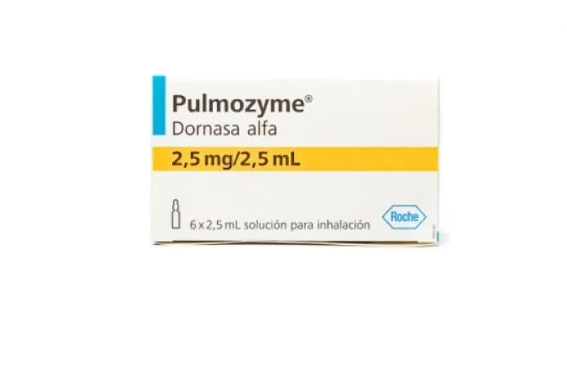 Pulmozyme 2.500 U/2,5 ml soluzione per inalazione mediante nebulizzatore soluzione per inalazione con nebulizzatore