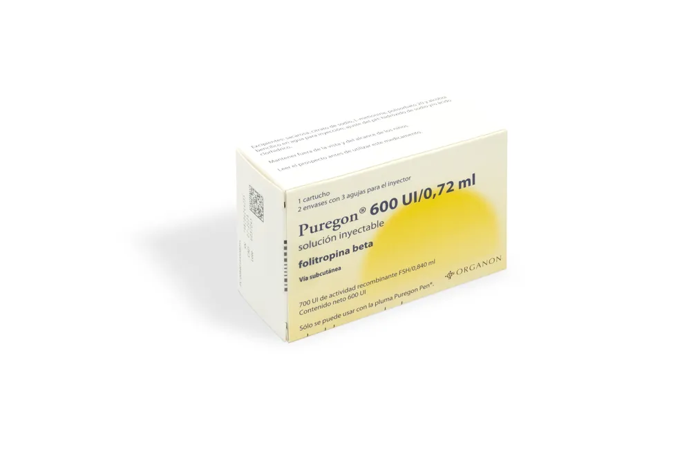 Puregon 600 IU/0.72 ml solution for injection solution for injection in cartridge