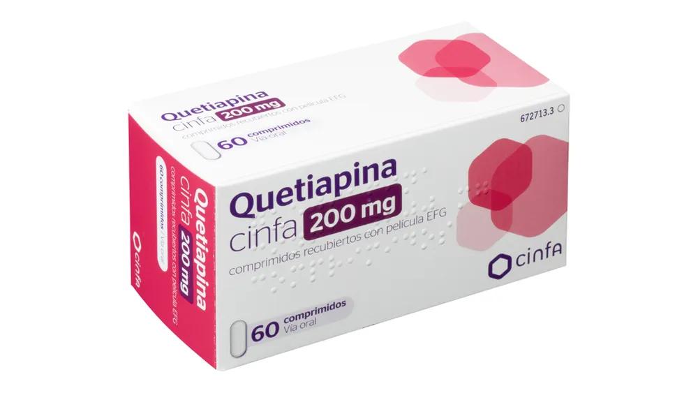 Quetiapine CINFA 200 mg film-coated tablets EFG tablets, film-coated