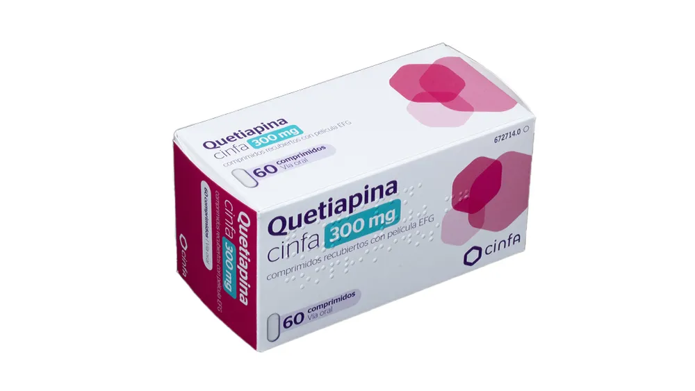 Quetiapine CINFA 300 mg film-coated tablets EFG tablets, film-coated