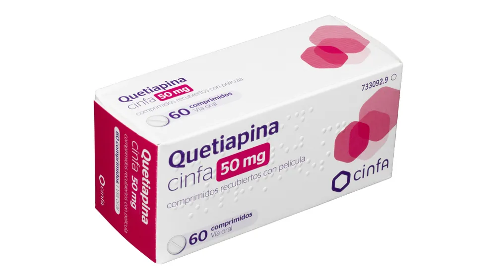 Quetiapina Cinfa 50 mg compresse rivestite con film compresse, rivestite con film