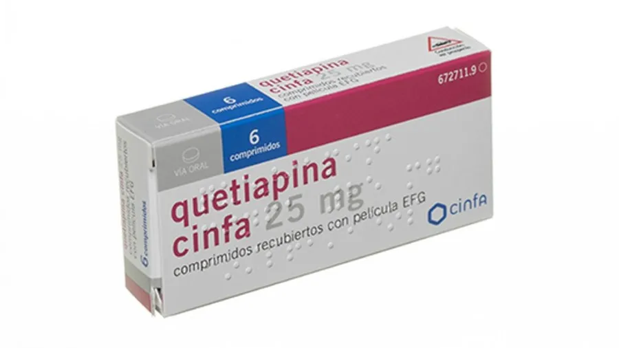 Quetiapina Farmaprojects 25 mg compresse rivestite con film EFG compresse, rivestite con film