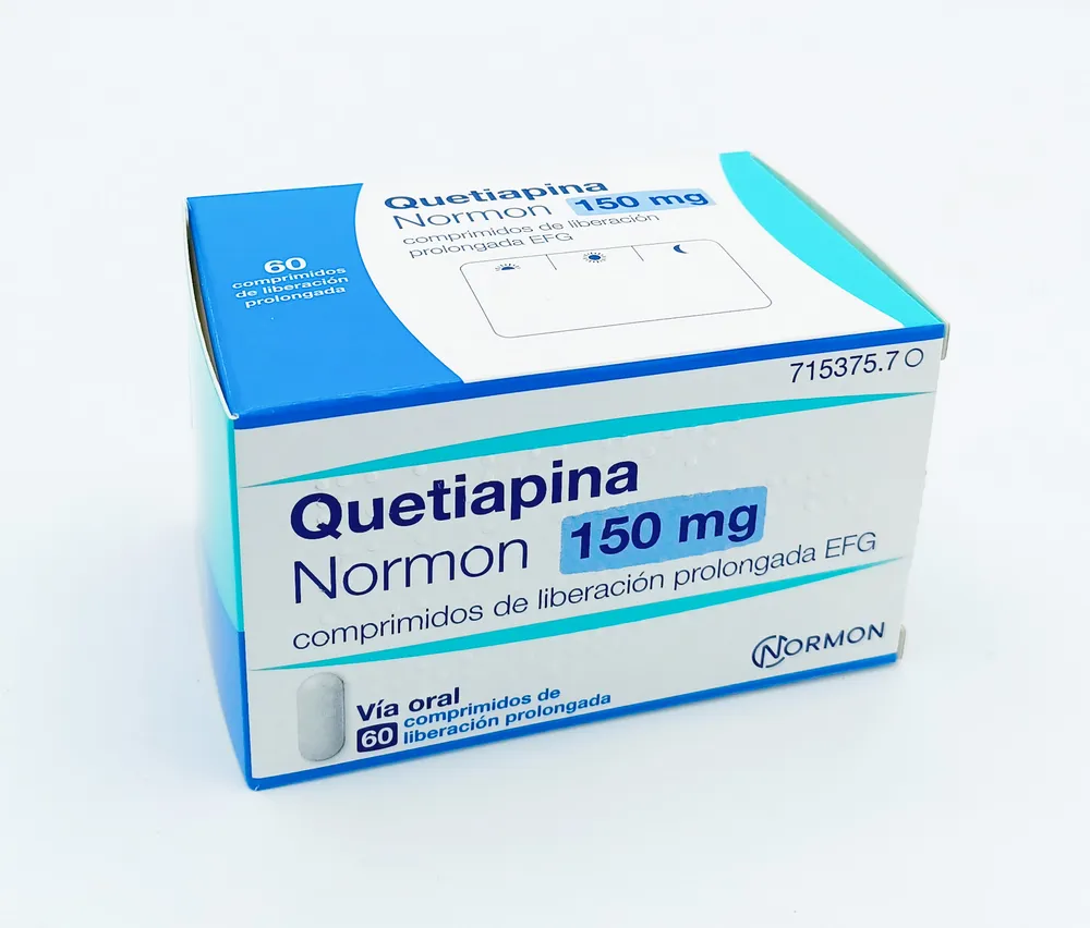 Quetiapine Normon 150 mg prolonged-release tablets EFG tablets, prolonged-release