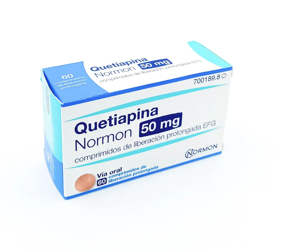 Quetiapina Normon 50 mg compresse a rilascio prolungato EFG compresse, a rilascio prolungato