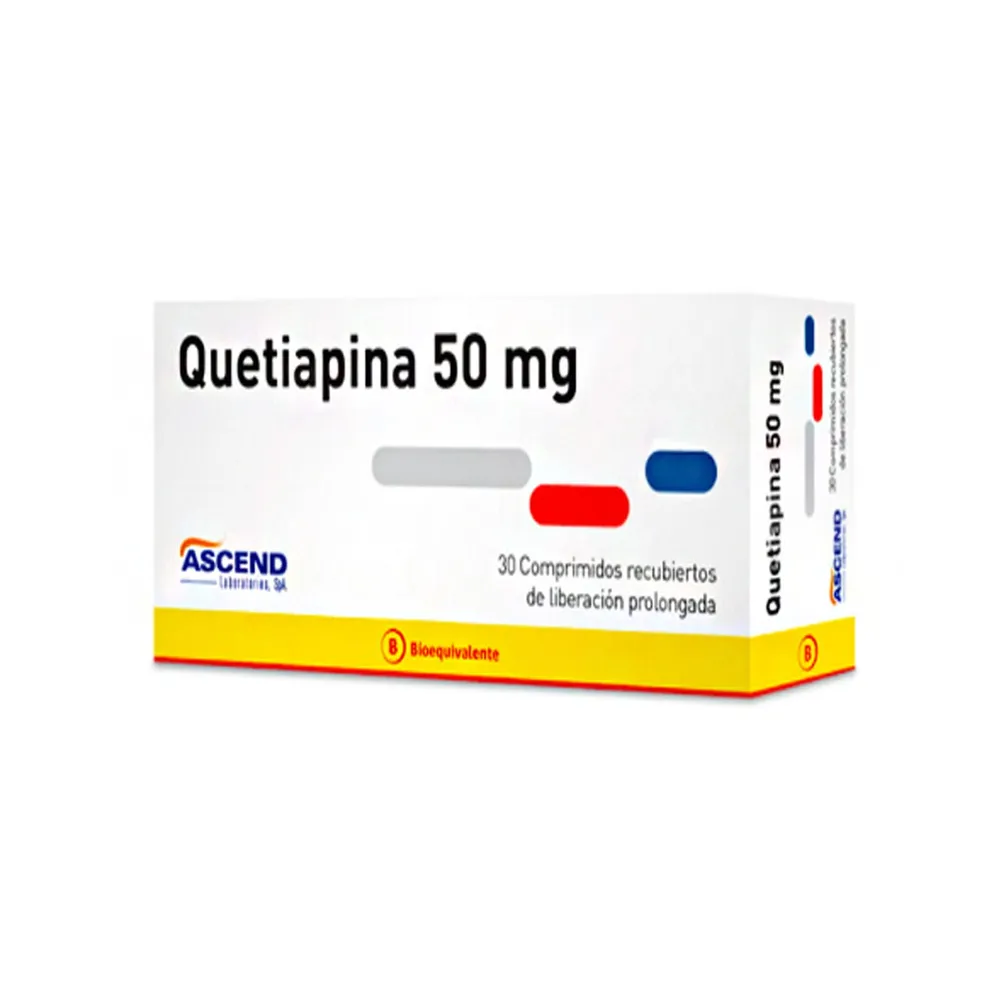 Quetiapine Pensa 50 mg film-coated tablets tablets, film-coated