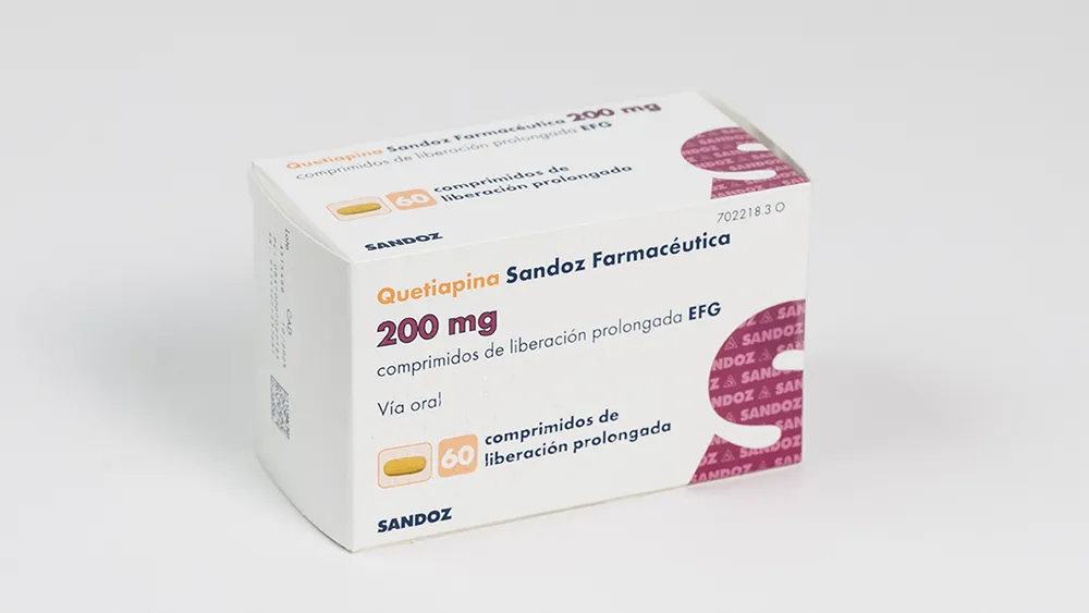 Quetiapina Sandoz Farmaceutica 200 mg compresse a rilascio prolungato EFG compresse, a rilascio prolungato