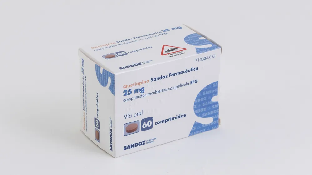 Quetiapina Sandoz Farmaceutica 25 mg compresse rivestite con film EFG compresse, rivestite con film