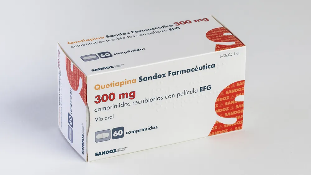 Quetiapine Sandoz Farmaceutica 300 mg film-coated tablets EFG tablets, film-coated