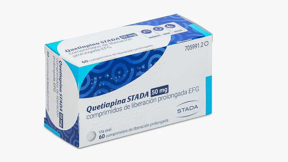 Quetiapina Stada 50 mg compresse a rilascio prolungato EFG compresse, a rilascio prolungato