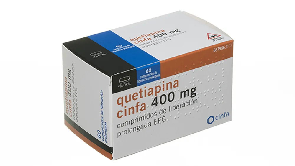 Quetiapine Tecnigen 400 mg prolonged-release tablets EFG tablets, prolonged-release