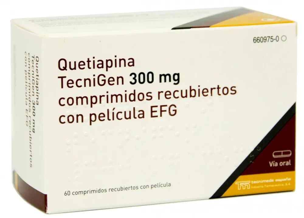 Quetiapine Teva-Ratio 300 mg film-coated tablets EFG tablets, film-coated