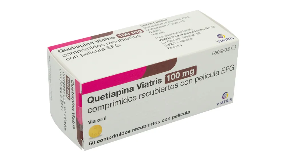 Quetiapina Viatris 100 mg compresse rivestite con film EFG compresse, rivestite con film