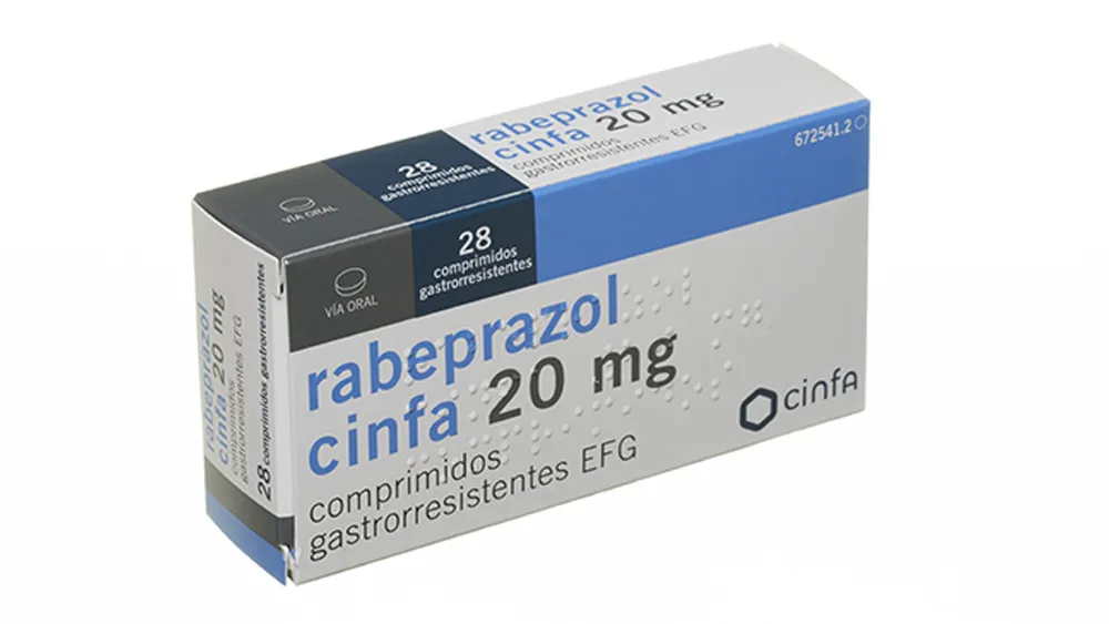 Rabeprazolo Krka 20 mg compresse gastroresistenti EFG compresse, rivestite con film