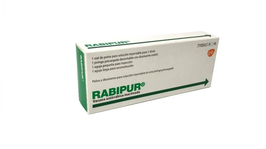 Rabipur powder and solvent for solution for injection in pre-filled syringe powder and solvent for solution for injection in pre-filled syringe