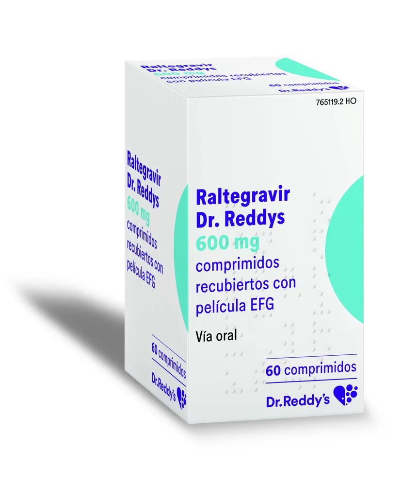 Raltegravir Dr. Reddy's 600 mg film-coated tablets EFG tablets, film-coated