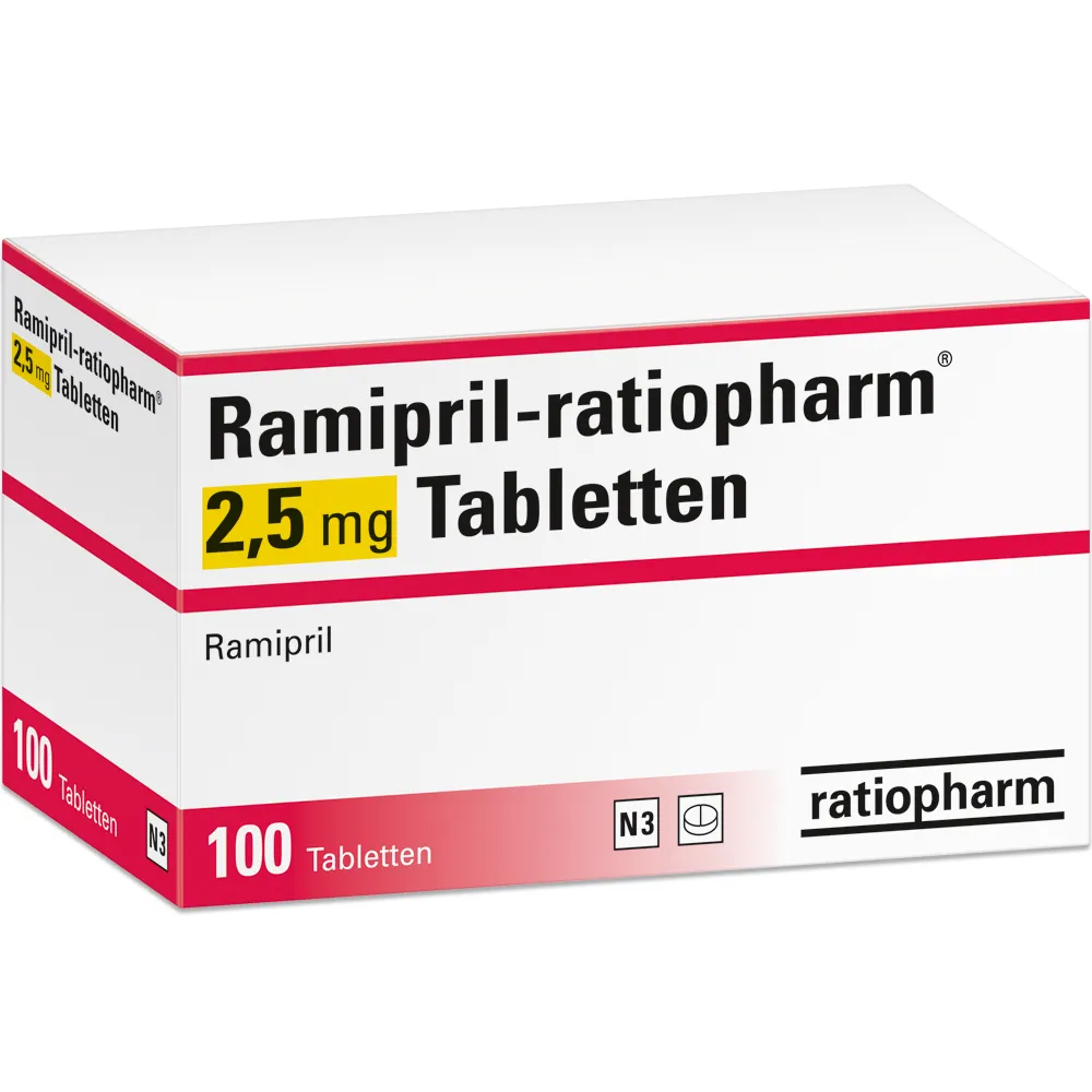 Ramipril Teva-Ratiopharm 2,5 mg compresse compresse