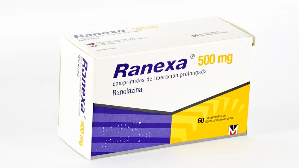 Ranexa 500 mg prolonged-release tablets tablets, prolonged-release