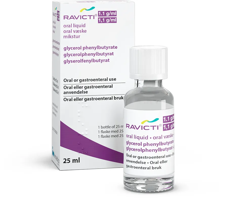 Ravicti 1.1 g/ml oral liquid solution, oral