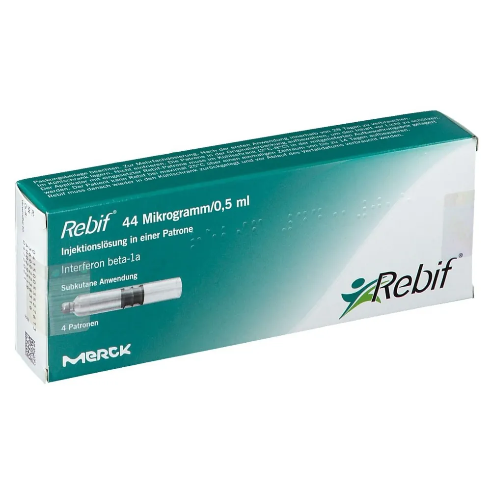 Rebif 44 micrograms/0.5 ml solution for injection in cartridge solution for injection in cartridge