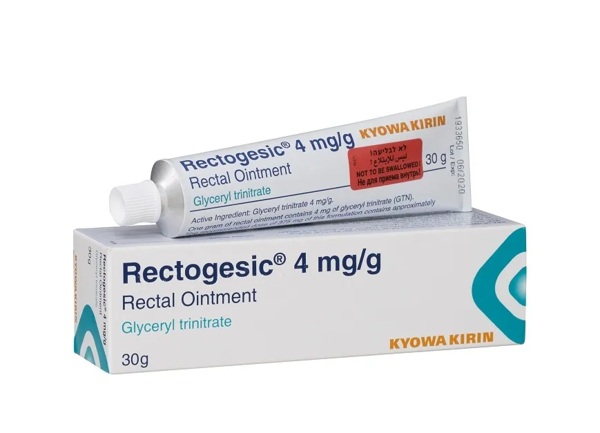 Rectogesic 4 mg/g pomata rettale unguento, rettale