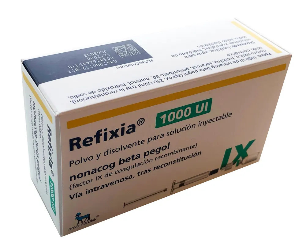 Refixia 1000 IU powder and solvent for solution for injection powder and solution for injection