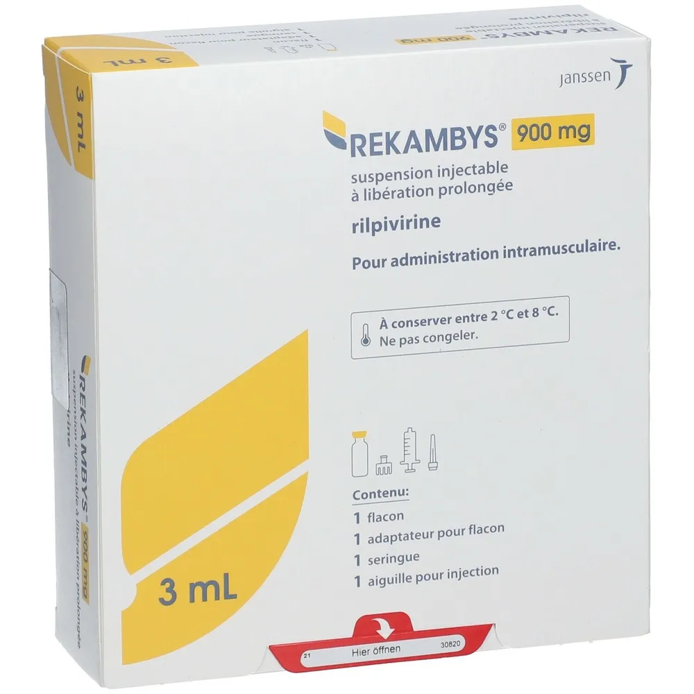 Rekambys 900 mg prolonged-release injectable suspension suspension for injection, prolonged release
