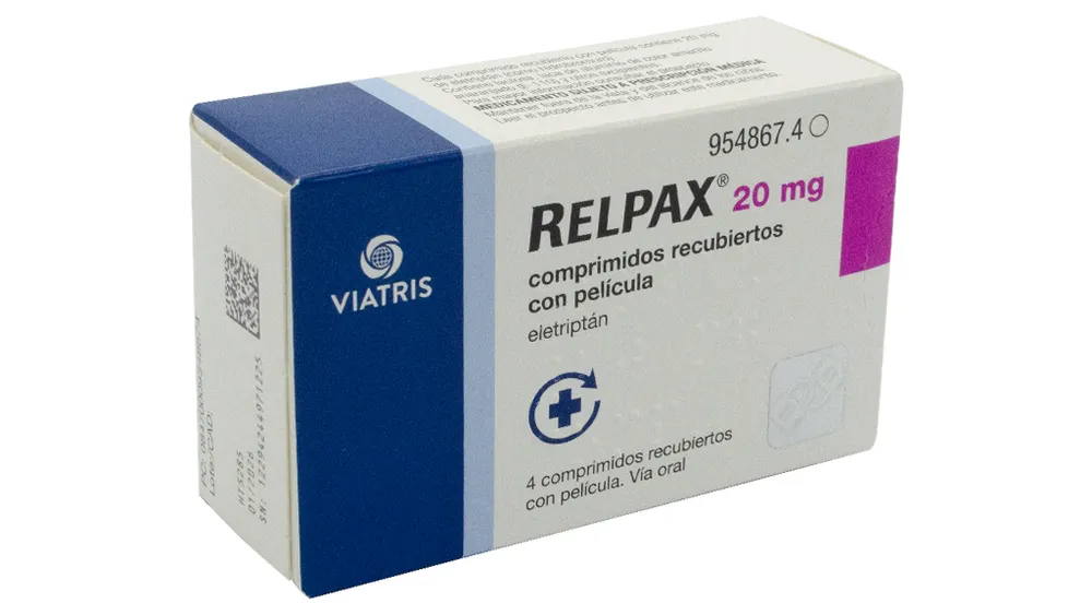 Relpax 20 mg compresse rivestite con film compresse, rivestite con film