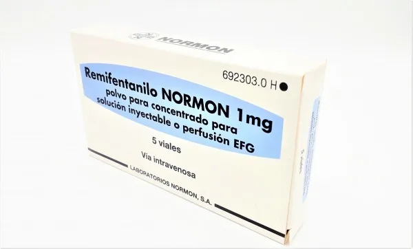 Remifentanil Normon 1 mg powder for concentrate for solution for injection and infusion EFG powder for concentrate for injectable solution and for perfusion