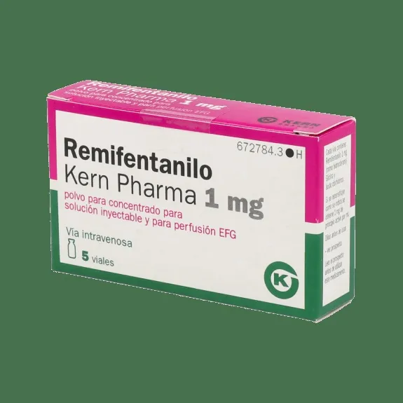 Remifentanil Sala 1 mg powder for concentrate for solution for injection or infusion EFG powder for concentrate for injectable solution and for perfusion