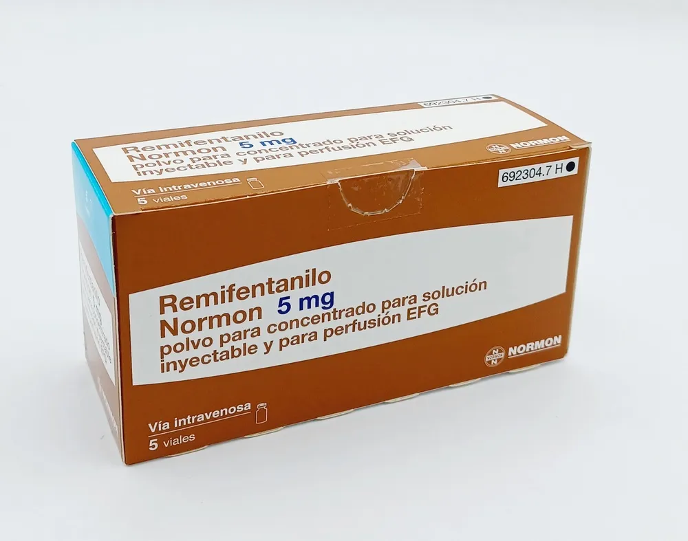 Remifentanilo Sala 5 mg polvere per concentrato per soluzione iniettabile o per infusione EFG polvere per concentrato per soluzione per iniezione e per infusione