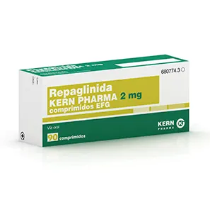 Repaglinide Alter 2 mg tablets EFG tablets