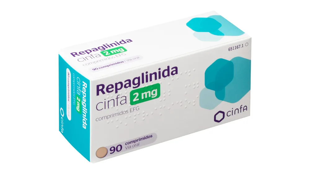 Repaglinide CINFA 2 mg tablets EFG tablets