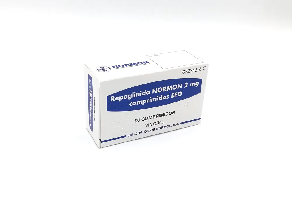 Repaglinide Normon 2 mg tablets EFG tablets