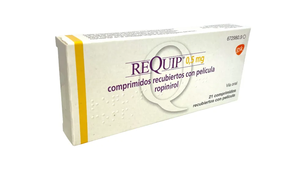 Requip 0.5 mg film-coated tablets tablets, film-coated