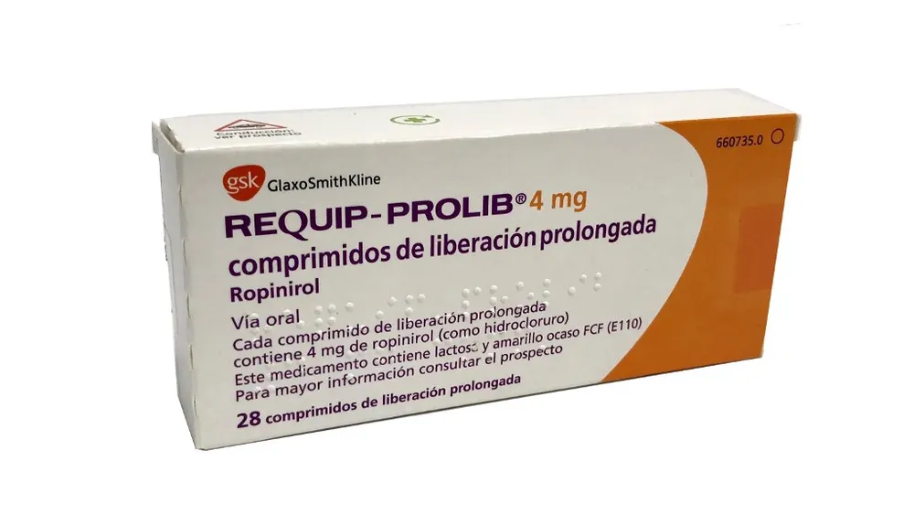 Requip-Prolib 4 mg prolonged-release tablets tablets, prolonged-release