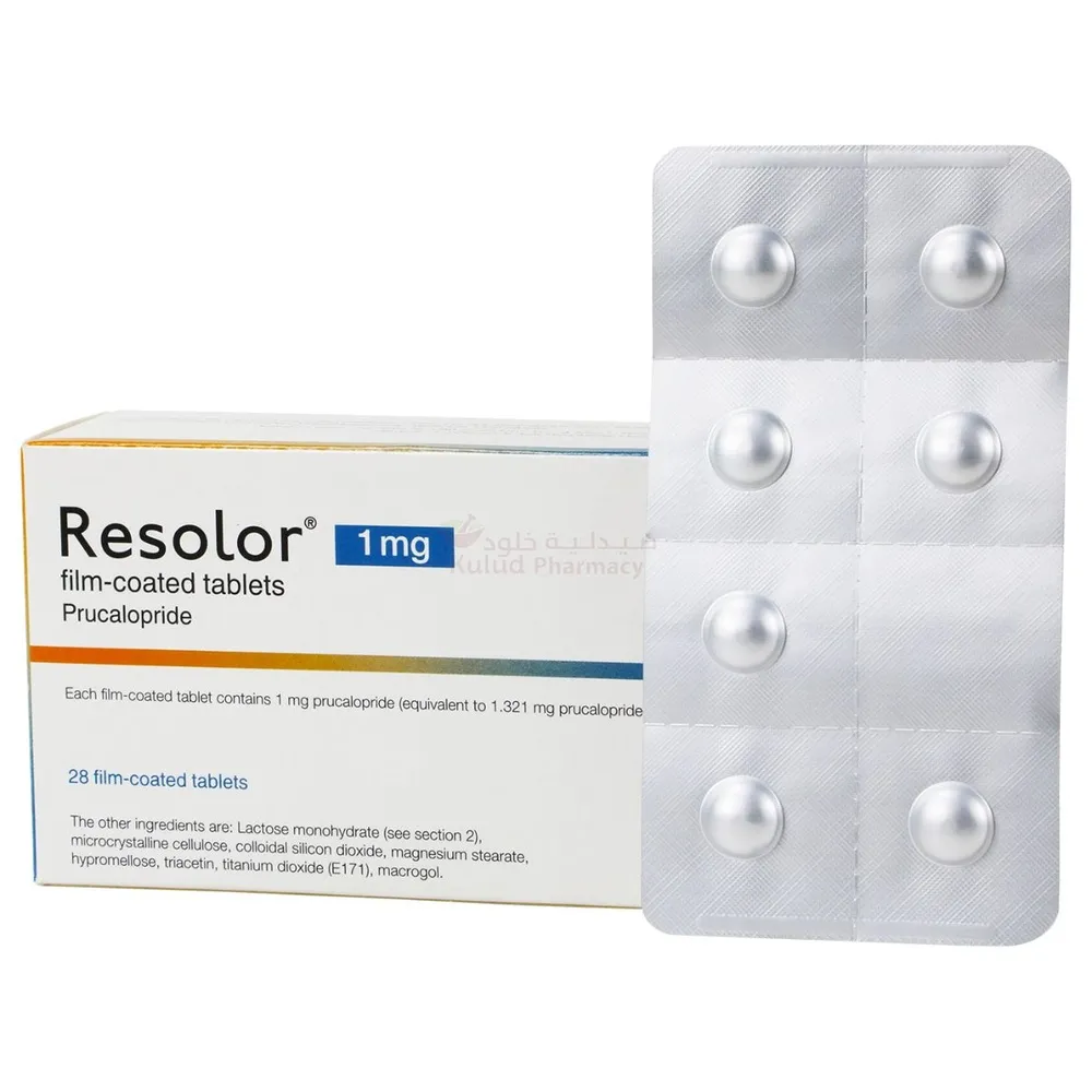 Resolor 1 mg film-coated tablets tablets, film-coated