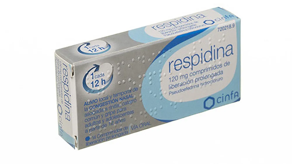 Respidina 120 mg compresse a rilascio prolungato compresse, a rilascio prolungato