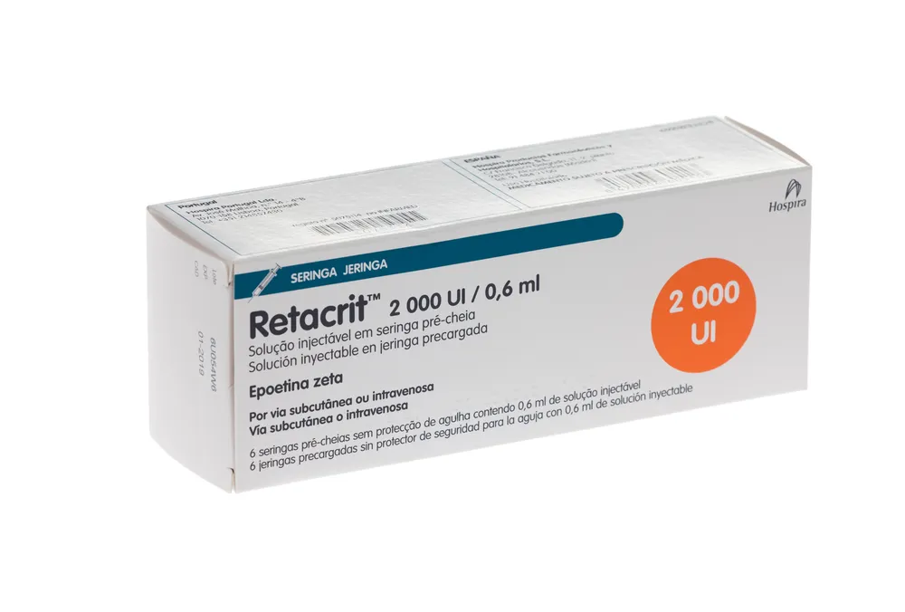 Retacrit 2000 IU/0.6 ml solution for injection in pre-filled syringe solution for injection in a pre-filled syringe