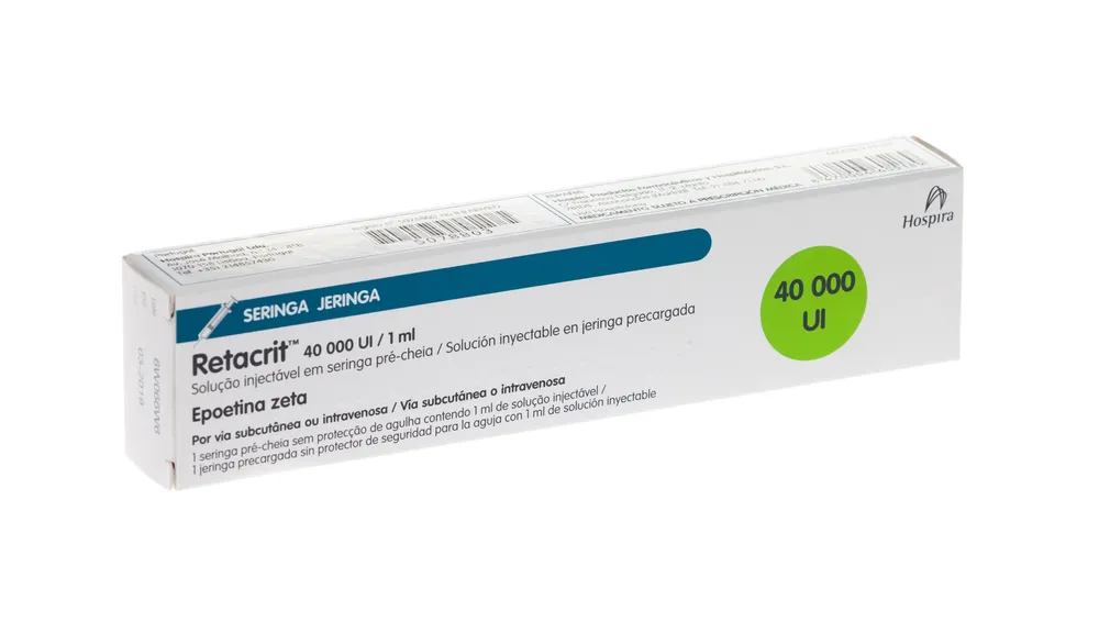 Retacrit 40000 UI/1,0 ml soluzione iniettabile in siringa preriempita soluzione per iniezione in siringa preriempita