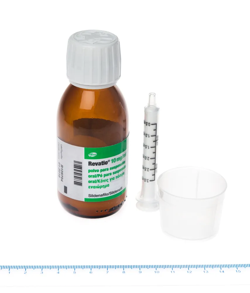 Revatio 10 mg/ml polvere per sospensione orale polvere per preparazione di sospensione orale