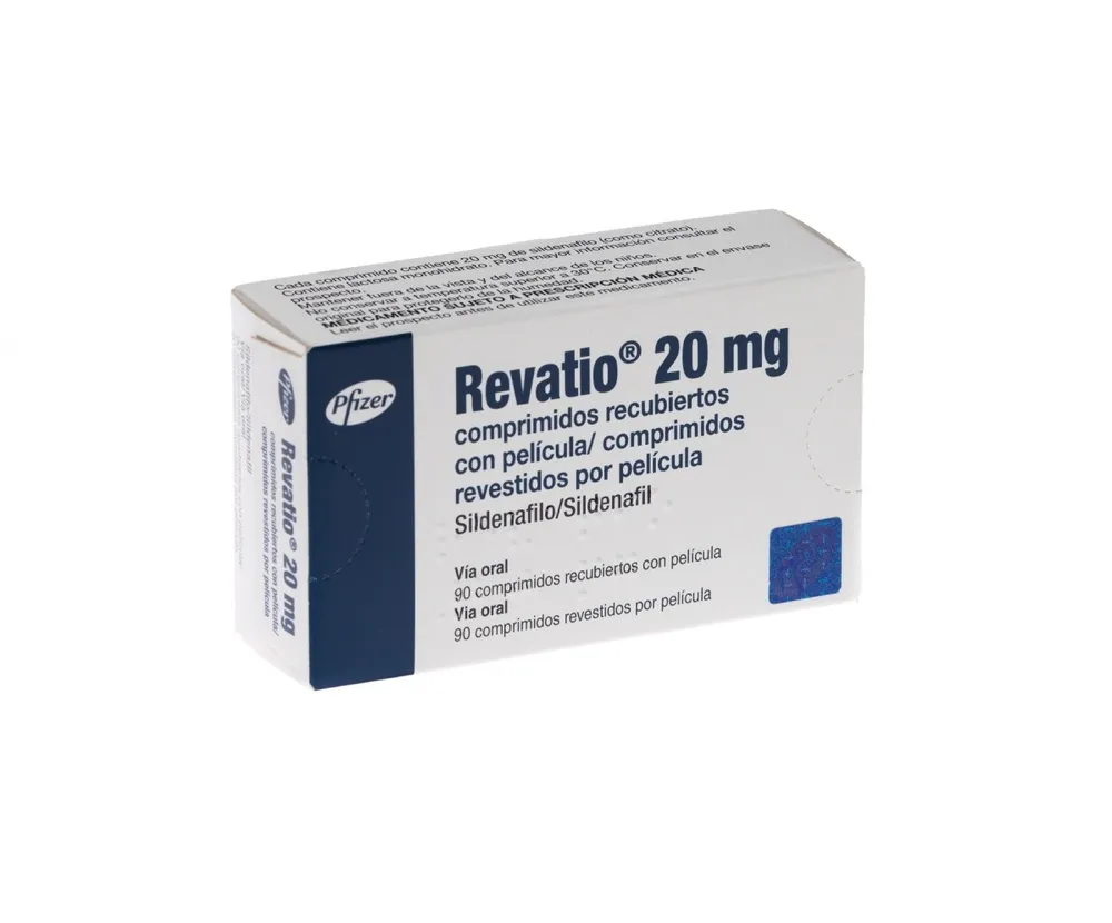 Revatio 20 mg film-coated tablets tablets, film-coated