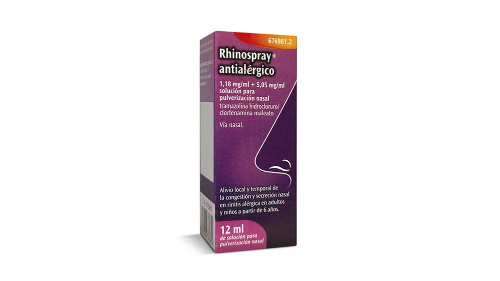 Rhinospray Antialergico 1.18 mg/ml + 5.05 mg/ml solution for nasal spray solution, nasal spray