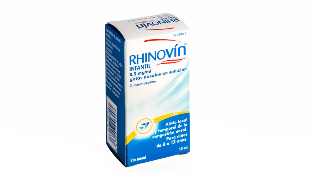 RhinoVín Kids 0.5 mg/ml nasal drops in solution solution, nasal