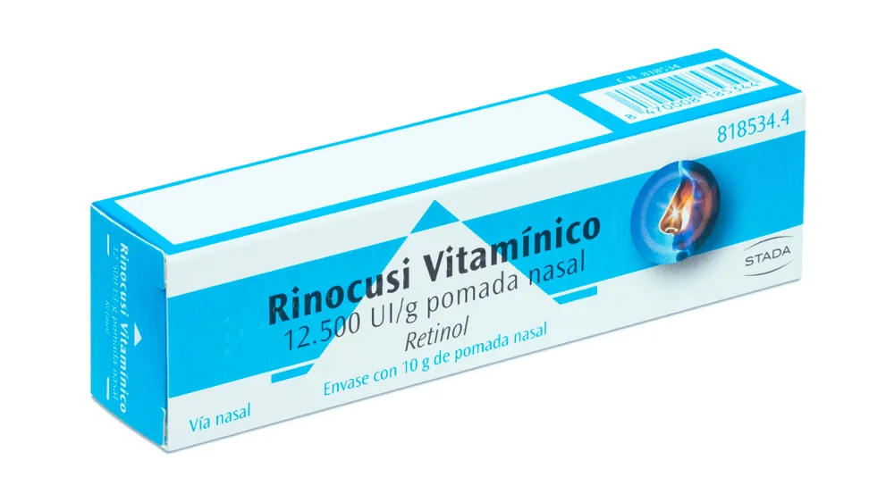 Rinocusi Vitaminico 12.500 UI/g pomata nasale pomata, nasale