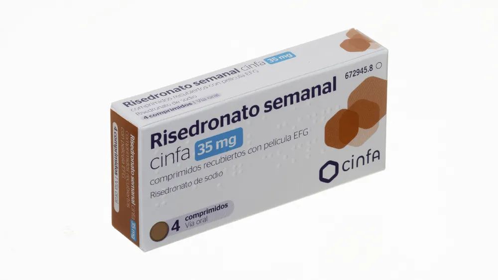 Risendronato settimanale CINFA 35 mg compresse rivestite con film EFG compresse, rivestite con film