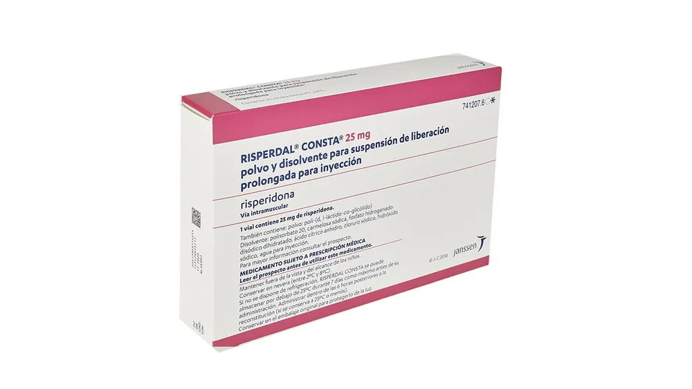 Risperdal Consta 25 mg polvere e solvente per sospensione a rilascio prolungato per iniezione intramuscolare polvere e solvente per sospensione iniettabile a rilascio prolungato