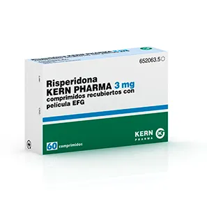 Risperidone Kern Pharma 3 mg compresse rivestite con film EFG compresse, rivestite con film