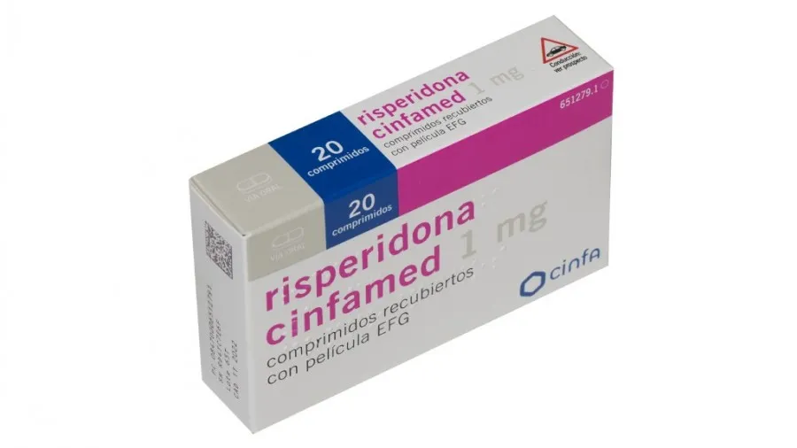 Risperidone Krka 1 mg compresse rivestite con film EFG compresse, rivestite con film